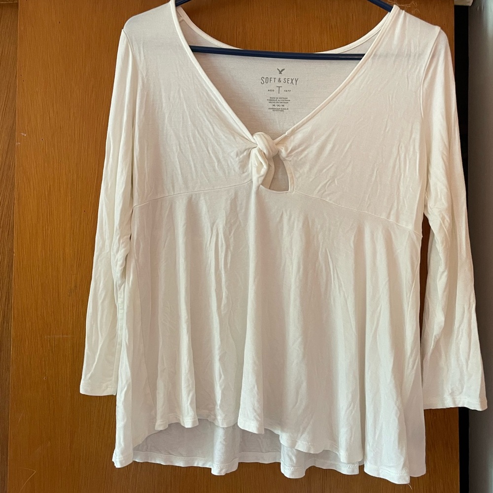 Fun American Eagle white shirt